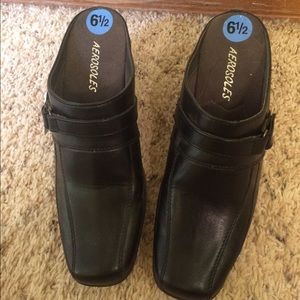 Stylish, comfortable black shoes