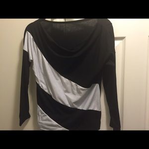 Black and white stripe