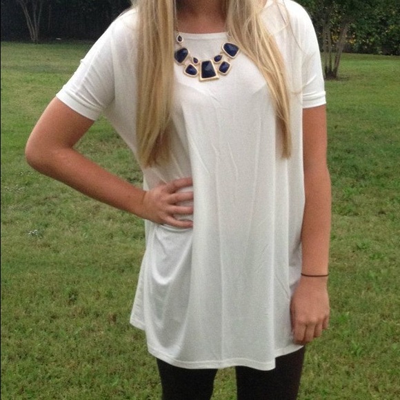 Cream Colored Piko Shirt