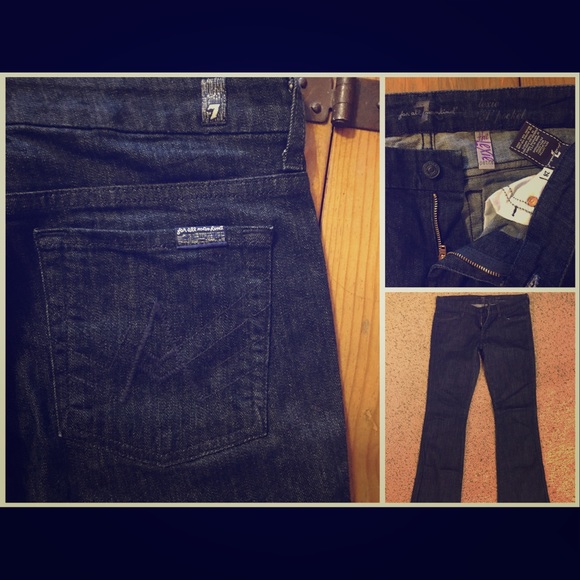 A Pocket Lexi dark wash 7 for all mankind