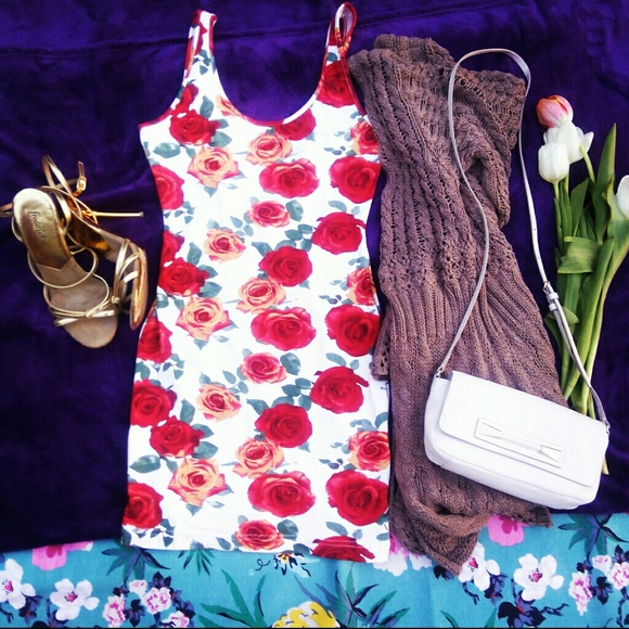 ⭐️F21 Flower Printed Dress ⭐️