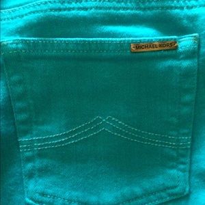 MICHAEL KORS Turquoise Jeggings (size 10)