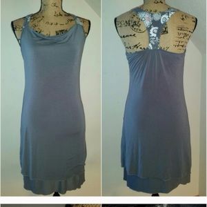 Athleta grey Small Tank dress