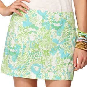 January Skort in Limeade It's A Zoo