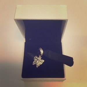 Pandora butterfly charm