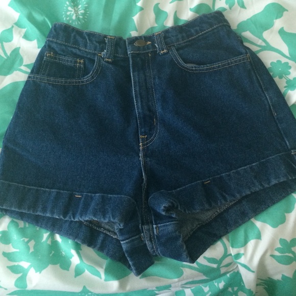American Apparel High-Waisted Shorts
