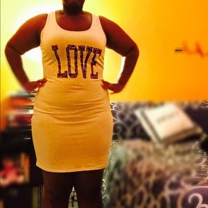 Tank dress. 1x.