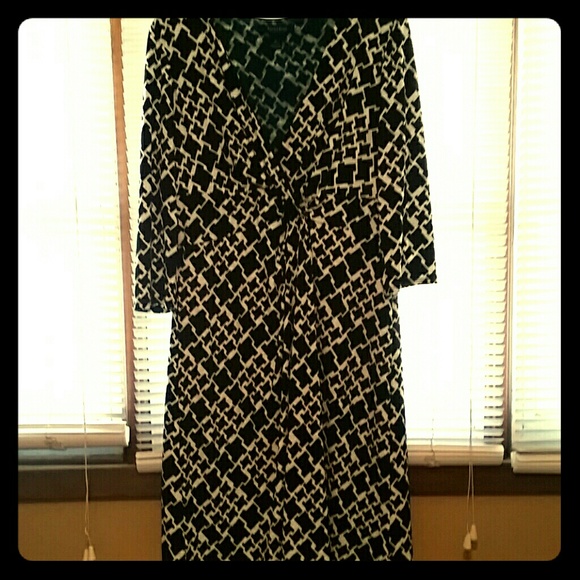 White House Black Market Wrap Dress
