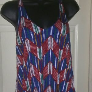 Chevron design tank