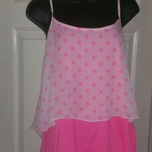 Polka dot tank