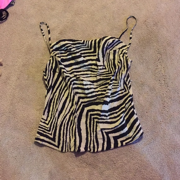 The Limited Silk crop top