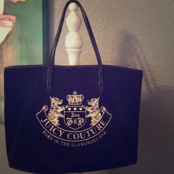 Black juicy purse