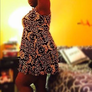 Printed Dress.