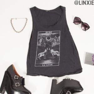 Aritzia Black Wolf Tank Size XS