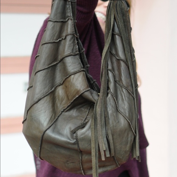 Lucky Brand fringe leather bag