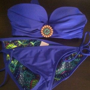 Blue swim set