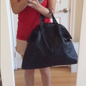 Used Bottega Veneta hand bag convertible