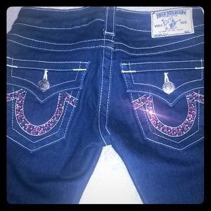 True Religon dark jeans size 24