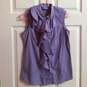 SimplyVera Vera Wang sleeveless blouse