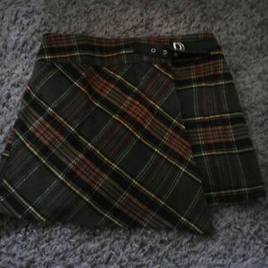 Plaid skirt