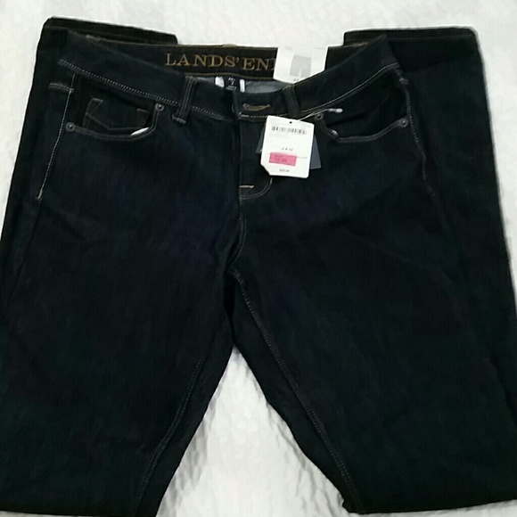 Lands' end skinny jeans