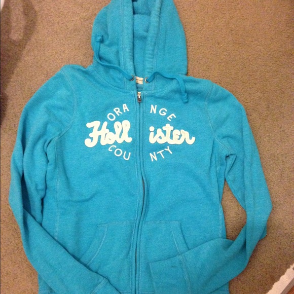 Hollister zip up hoodie