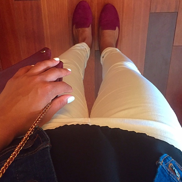 Wine Colored Flats