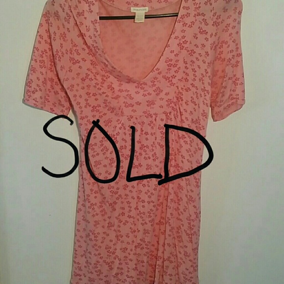 Maurice Coral Floral Print Shirt