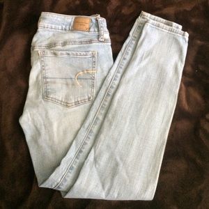 Light Wash AE joggings