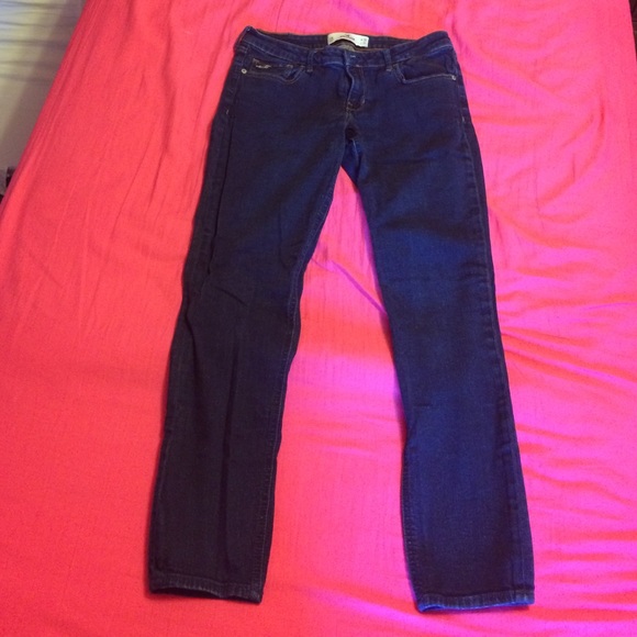 Skinny Dark Wash Denim Jeans