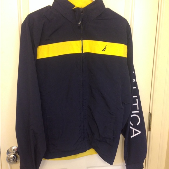 Nautical preppy windbreaker