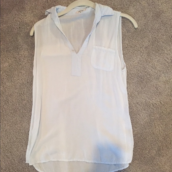 Brandy Melville light blue sleeveless