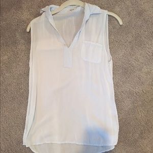 Brandy Melville light blue sleeveless