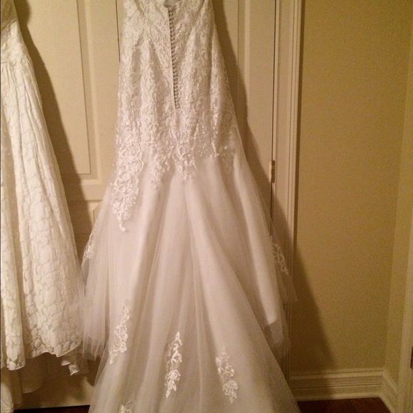 SOLD!! Jasmine couture wedding gown - Picture 3 of 4