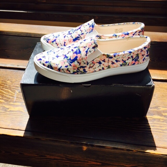 J. Crew Shoes - J. Crew Floral slip-ons