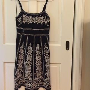 Beautifully detailed black INC summer dress