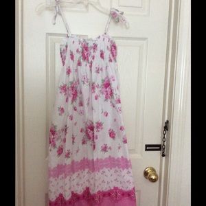 PRICE DROP!!! Pink Floral Summer Dress