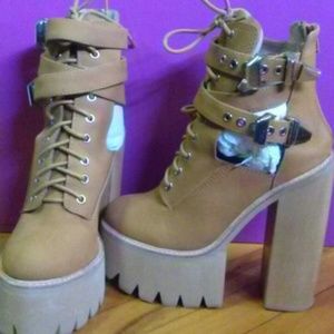 Jeffrey Campbell chunky heels