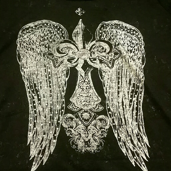 Black half sleeve shirt