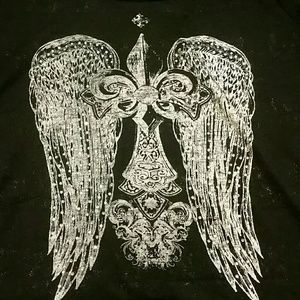 Black half sleeve shirt