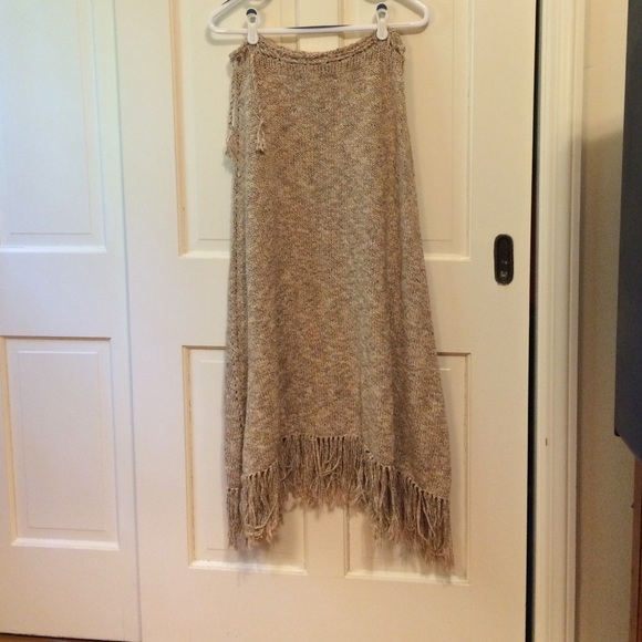 Handmade knit skirt
