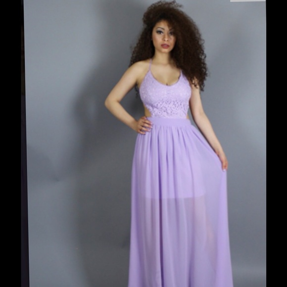 leavender dress