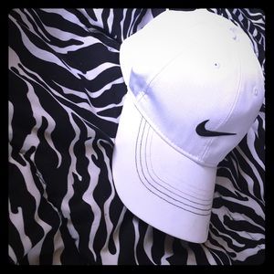 White Nike hat