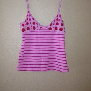 Tank top pj shirt.