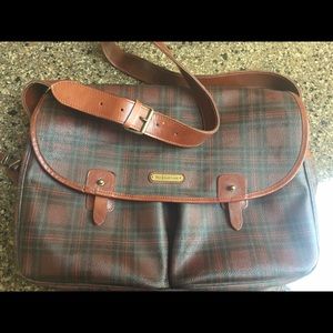Polo Ralph Lauren Plaid Messenger Bag