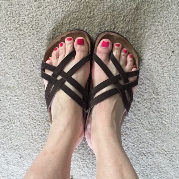 Really cute never worn Birkenstock sandals