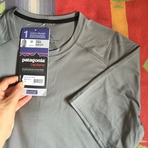 Men's Patagonia Capilene Slim Fit 50+ UPF T-shirt