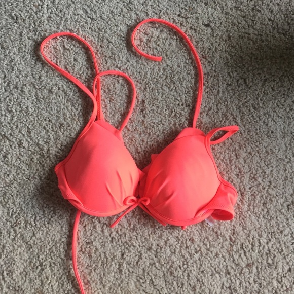 victoria secret push up bikini top SIZE 32B