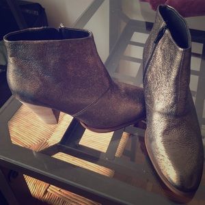 Aldo Metallic Boots