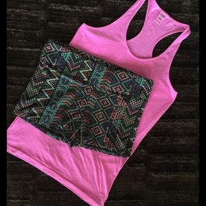 Victoria Secret workout tank and short bundle!!